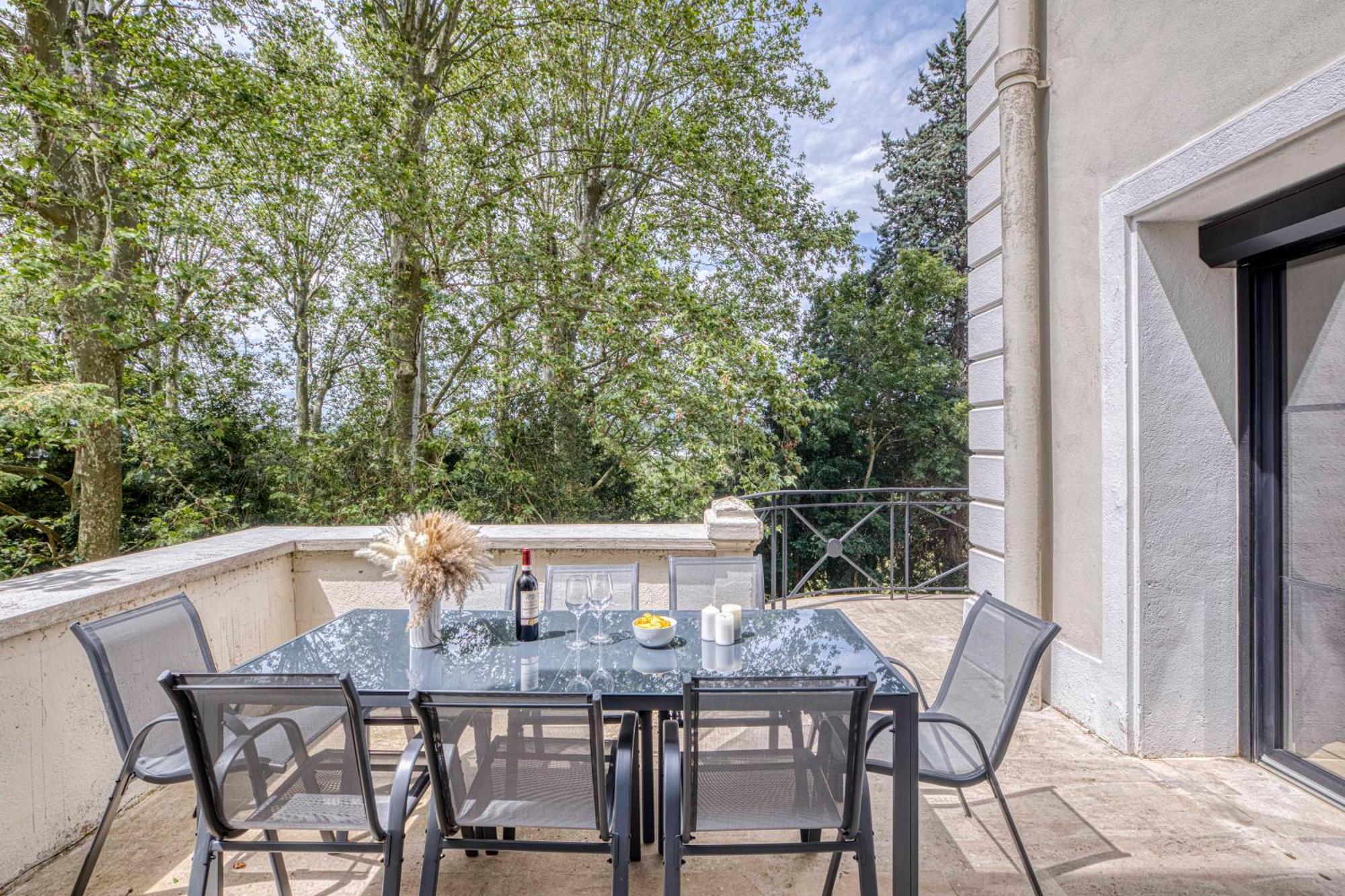 1 - Grand Appartement Spacieux Dans Un Chateau Du 17Eme Siecle, A 15Min De Lyon Vourles Zewnętrze zdjęcie