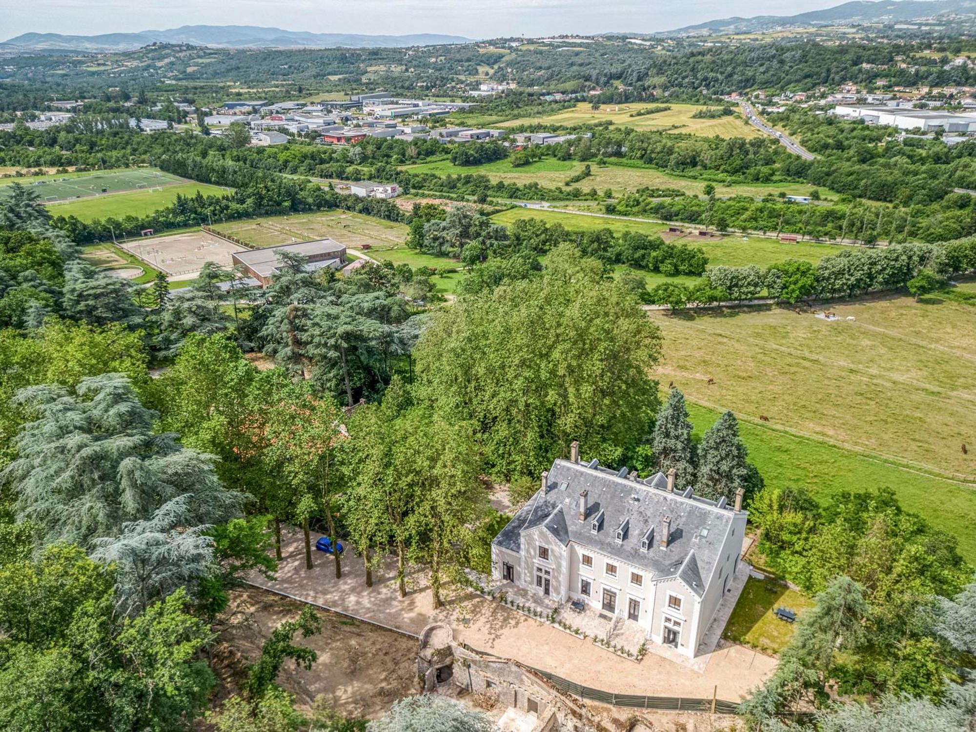 1 - Grand Appartement Spacieux Dans Un Chateau Du 17Eme Siecle, A 15Min De Lyon Vourles Zewnętrze zdjęcie
